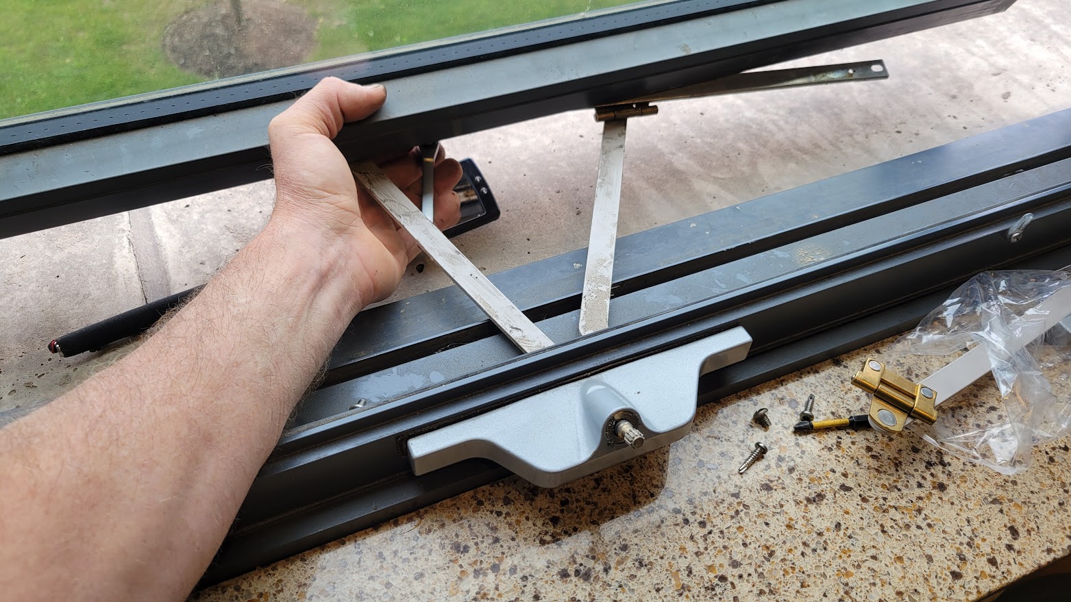 awning window condo repair